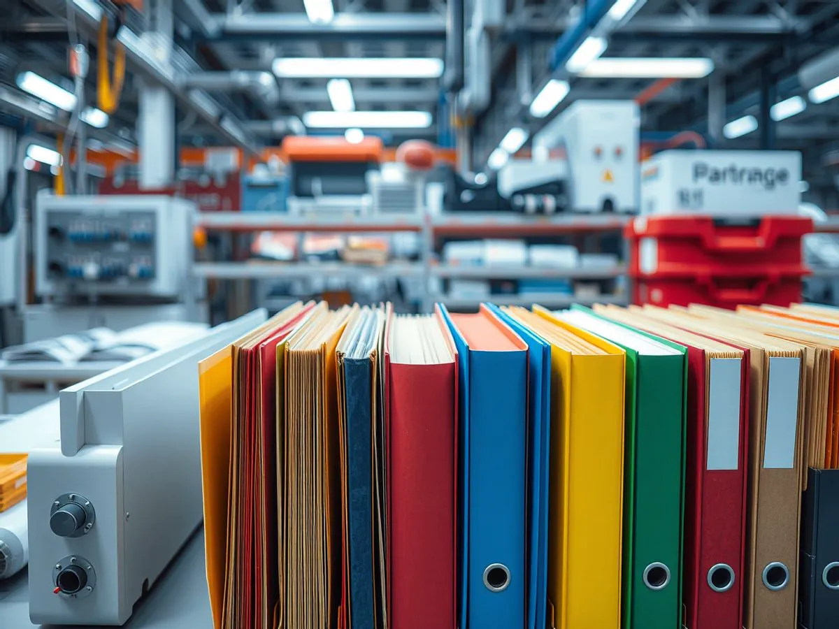 奥维文件夹与档案盒产品陈列